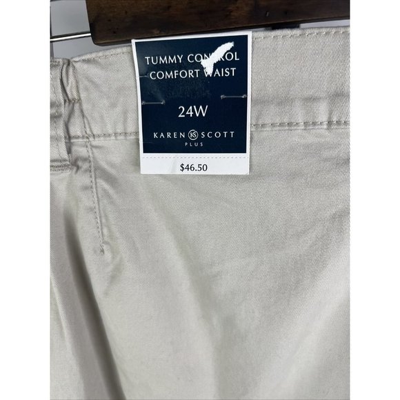 Karen Scott Comfort Capri Pants - Size 24W, NWT - Picture 5 of 14